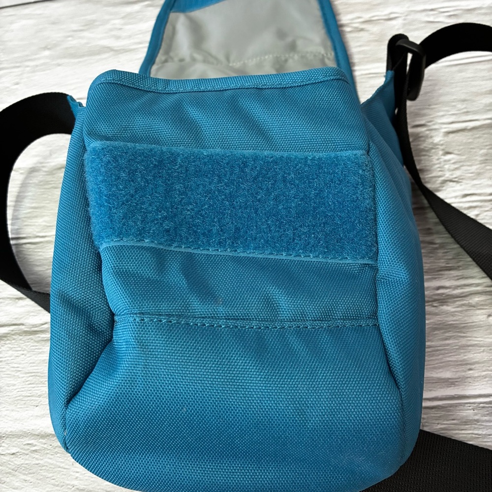 MEC Mountain Equipment Blue Crossbody Shoulder Travel Commuter Organizer Bag - Picture 7 of 12